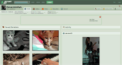 Desktop Screenshot of elenalinkinpark.deviantart.com
