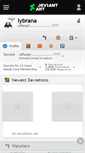 Mobile Screenshot of lybrana.deviantart.com