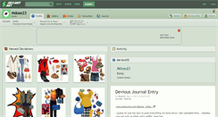 Desktop Screenshot of mduso23.deviantart.com