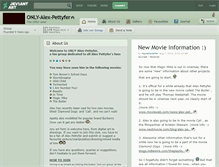 Tablet Screenshot of only-alex-pettyfer.deviantart.com