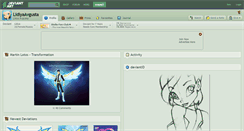 Desktop Screenshot of lidiyaavgusta.deviantart.com