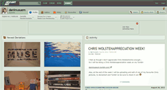 Desktop Screenshot of danimusuem.deviantart.com