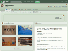 Tablet Screenshot of danimusuem.deviantart.com