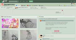 Desktop Screenshot of drawingforfun24.deviantart.com
