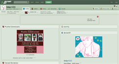 Desktop Screenshot of linka1333.deviantart.com