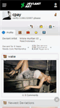 Mobile Screenshot of cpay.deviantart.com