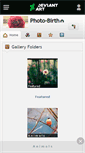 Mobile Screenshot of photo-birth.deviantart.com