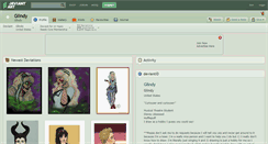 Desktop Screenshot of glindy.deviantart.com