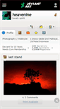 Mobile Screenshot of heavenine.deviantart.com