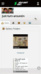 Mobile Screenshot of just-turn-around.deviantart.com