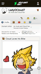 Mobile Screenshot of ladyocloud7.deviantart.com