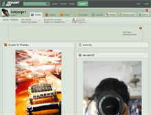 Tablet Screenshot of luisjorge1.deviantart.com