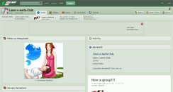 Desktop Screenshot of leon-x-aeris-club.deviantart.com