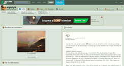 Desktop Screenshot of anglelight.deviantart.com
