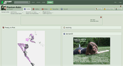 Desktop Screenshot of phantom-robin.deviantart.com
