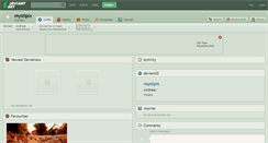 Desktop Screenshot of mystipix.deviantart.com