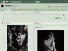 Tablet Screenshot of danieleyre.deviantart.com