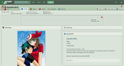 Desktop Screenshot of kurumi-elric.deviantart.com