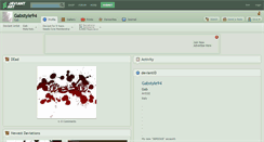 Desktop Screenshot of gabstyle94.deviantart.com