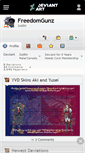 Mobile Screenshot of freedomgunz.deviantart.com