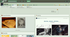 Desktop Screenshot of mad-lyn.deviantart.com