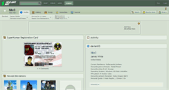 Desktop Screenshot of hkv3.deviantart.com