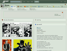 Tablet Screenshot of bhuna.deviantart.com