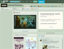 Tablet Screenshot of animorphsthecomic.deviantart.com