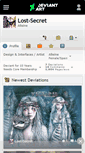 Mobile Screenshot of lost-secret.deviantart.com