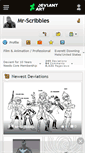 Mobile Screenshot of mr-scribbles.deviantart.com