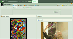 Desktop Screenshot of mothwomang.deviantart.com