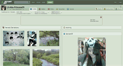 Desktop Screenshot of lil-miss-princess09.deviantart.com