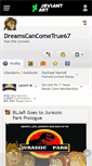 Mobile Screenshot of dreamscancometrue67.deviantart.com