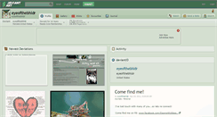 Desktop Screenshot of eyeofthebhldr.deviantart.com
