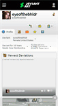 Mobile Screenshot of eyeofthebhldr.deviantart.com