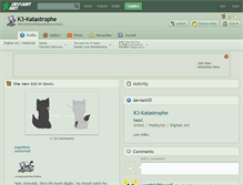 Tablet Screenshot of k3-katastrophe.deviantart.com