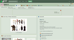 Desktop Screenshot of britt315.deviantart.com
