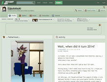 Tablet Screenshot of ejiputotsuki.deviantart.com