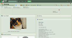 Desktop Screenshot of mewsong.deviantart.com