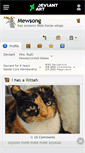 Mobile Screenshot of mewsong.deviantart.com