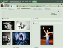 Tablet Screenshot of nahira.deviantart.com