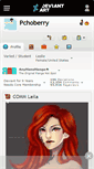Mobile Screenshot of pchoberry.deviantart.com