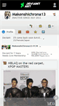 Mobile Screenshot of makenshichrona13.deviantart.com
