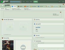 Tablet Screenshot of iss2000.deviantart.com