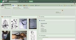 Desktop Screenshot of inocence18.deviantart.com