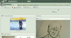 Desktop Screenshot of draculasaurus.deviantart.com