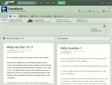 Tablet Screenshot of chaosblazed.deviantart.com