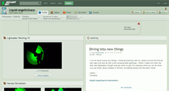 Desktop Screenshot of liquid-angelicgrace.deviantart.com