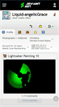 Mobile Screenshot of liquid-angelicgrace.deviantart.com