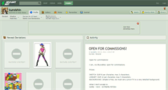 Desktop Screenshot of kuroishin.deviantart.com